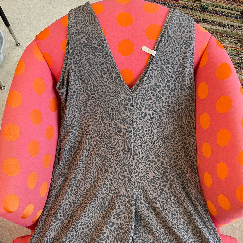 Cheetah Jumpsuit-size M